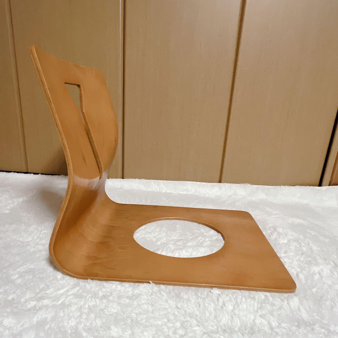 木製座椅子　板　4脚セット　曲げ木　おしゃれ　デザイン