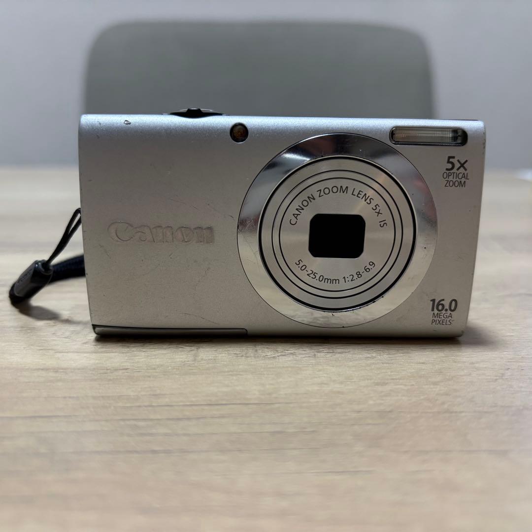 【ハナ】Canon コンパクトデジタルカメラ 16.0MP 5倍光学ズーム