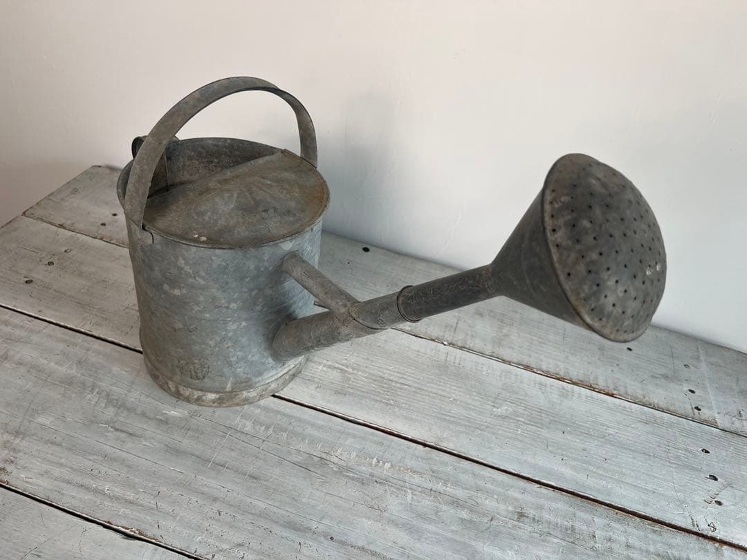 海外ビンテージ ガーデニングジョーロ じょうろ大