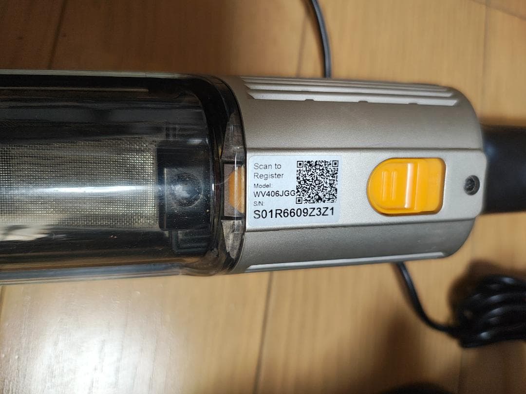 シャーク★ハンディクリーナー★WV406JGG★バッテリー新品と同等★