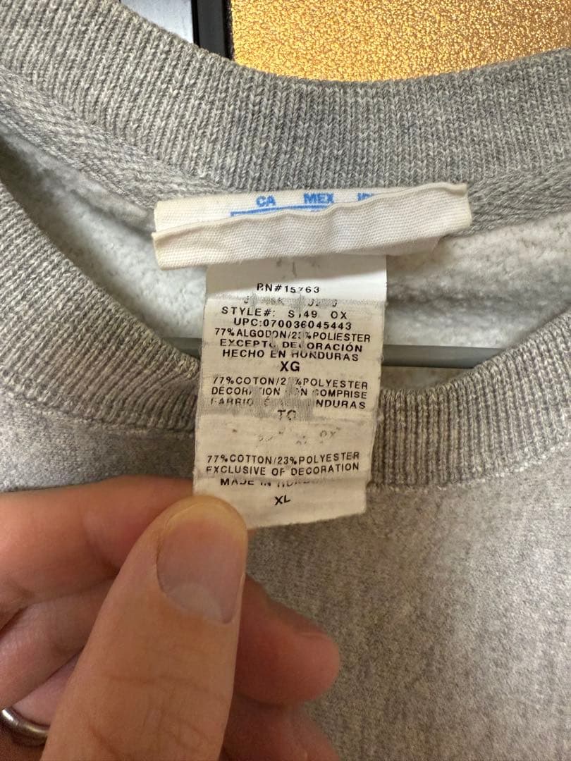 【レア】Champion リバースウィーブ スウェット XL