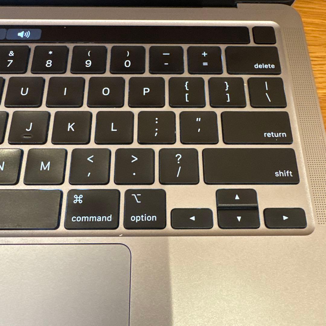 MacBook Pro13インチSSD512GBメモリ16GBUSキー2020