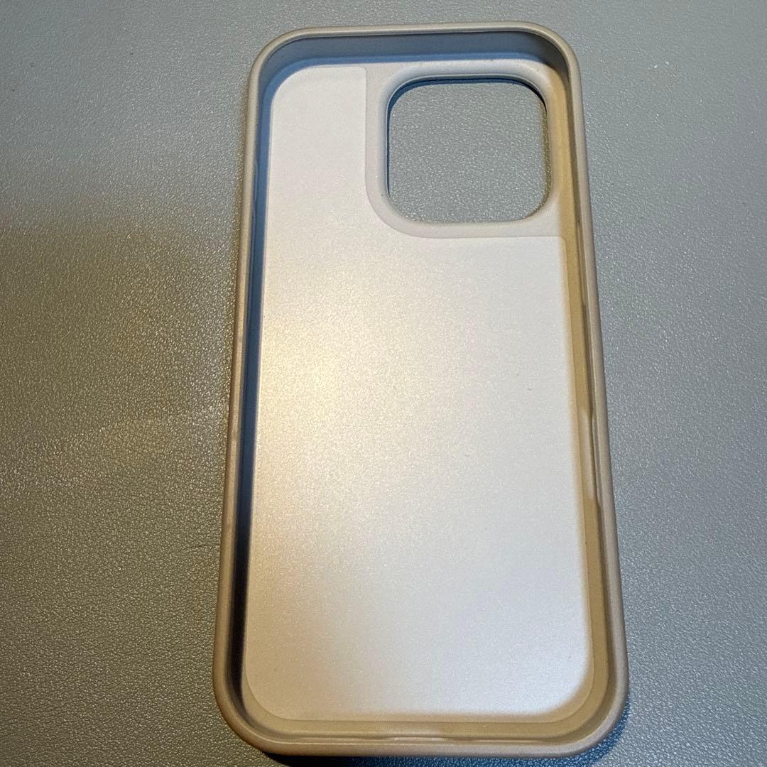 グリッター iPhoneケース シルバー系 スワロフスキー