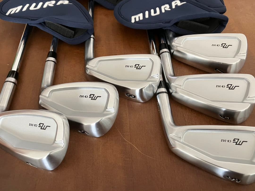 超美品 三浦技研 CB-302 #5-PW　6本組 モーダス 105/S