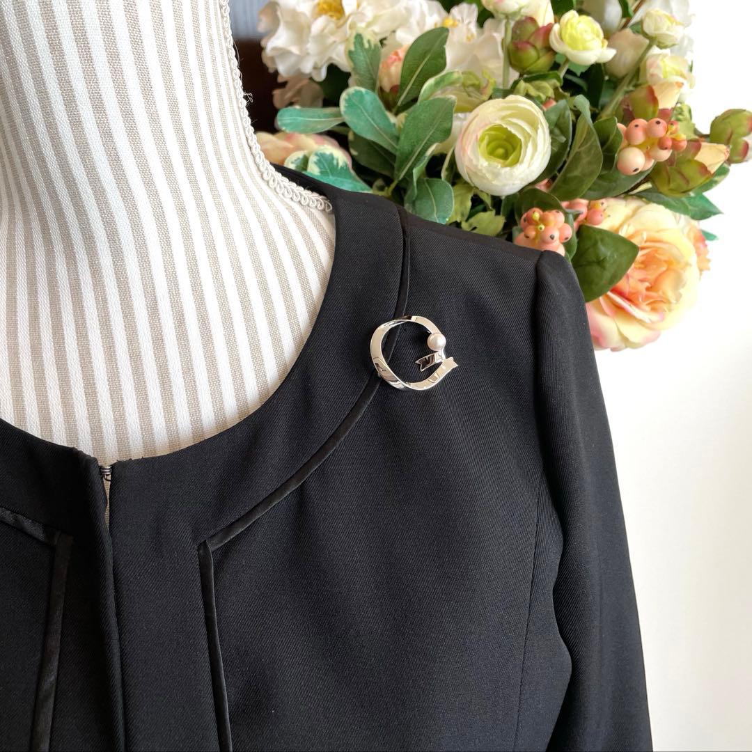 ミキモト　パールブローチ　入学式　卒業式　あこや真珠　本真珠　コサージュ