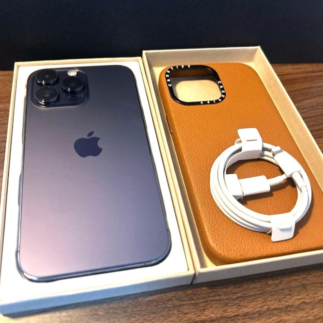 【交換品】Apple iPhone14 ProMax 128GBディープパープル