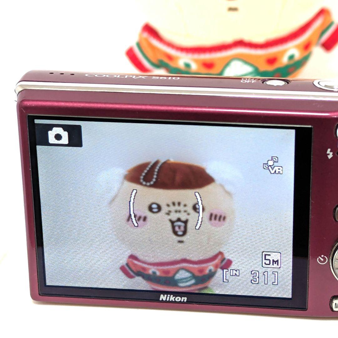 【美品】 Nikon COOLPIX S610 パープル 充電器 バッテリー付