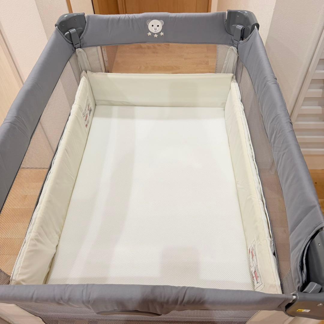 【Aprica】ココネルエアー　AB グレー　ベアー