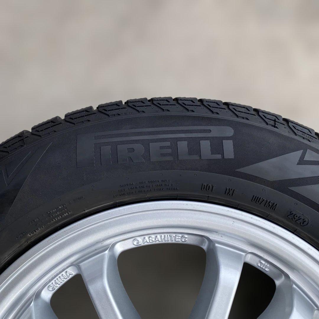 中古溝ありピレリスタッドレスセット50系プリウス195/65R15 送料無料