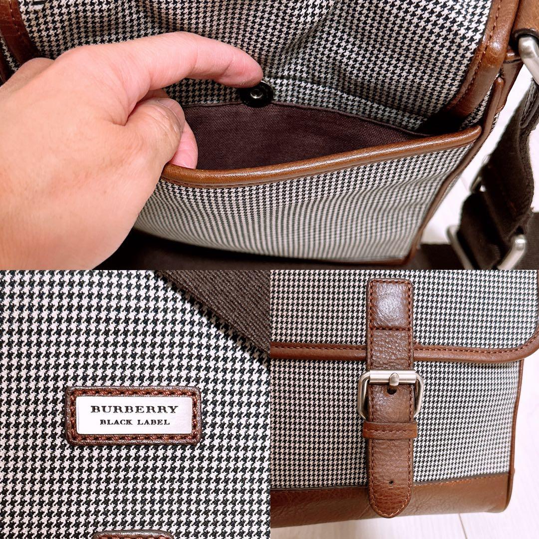 『美品』Burberry Black Label(バーバリー)ショルダーバッグ
