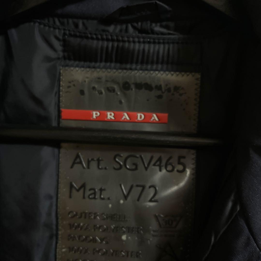 s*5様 PRADA ナイロンジャケット　ネイビー