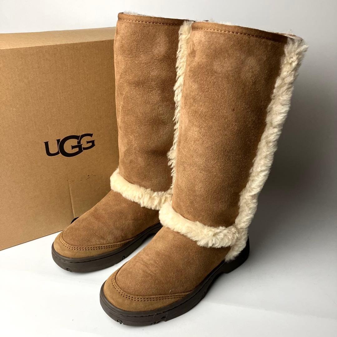 【美品】UGG Sunburst Extra Tall Boot ロングムートン