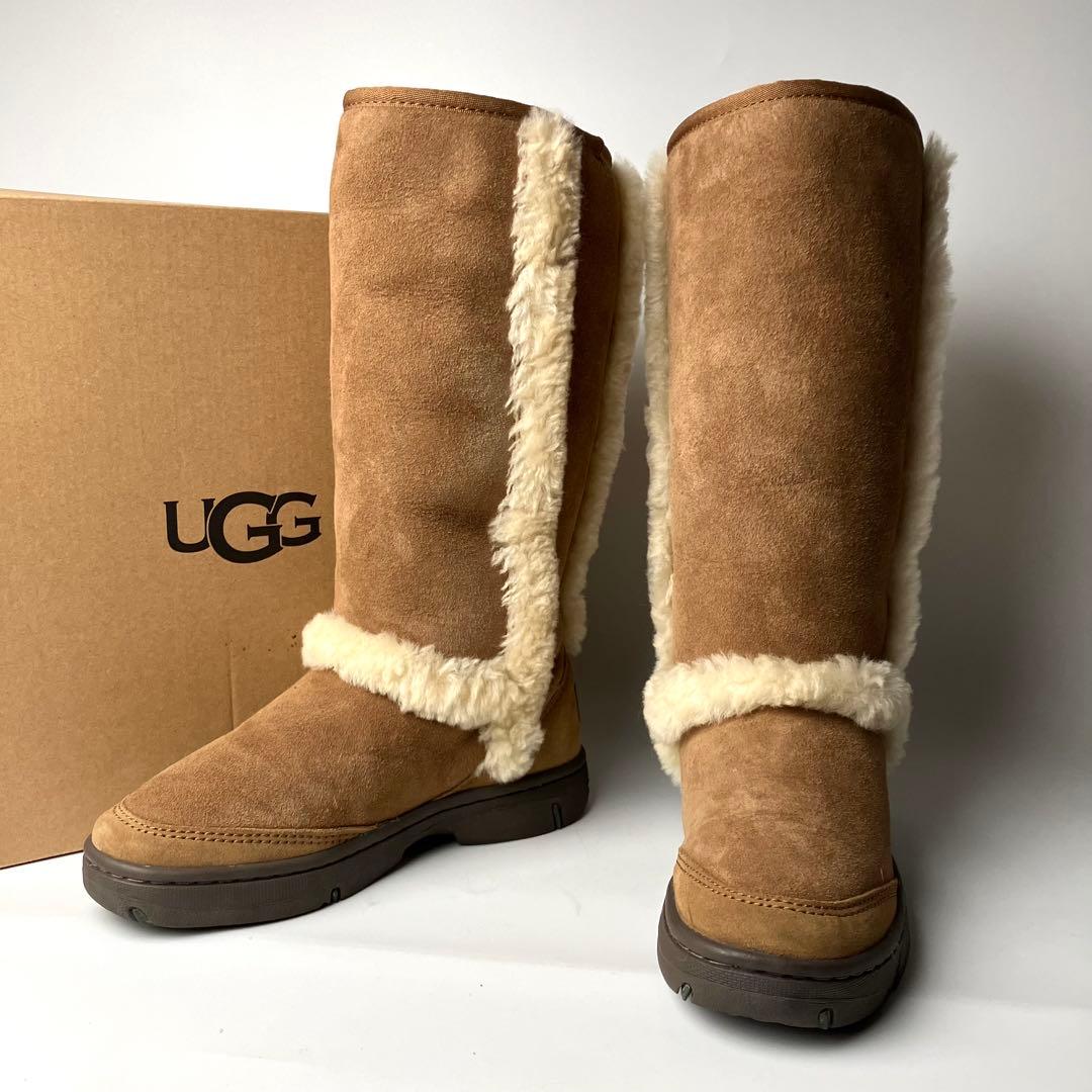 【美品】UGG Sunburst Extra Tall Boot ロングムートン