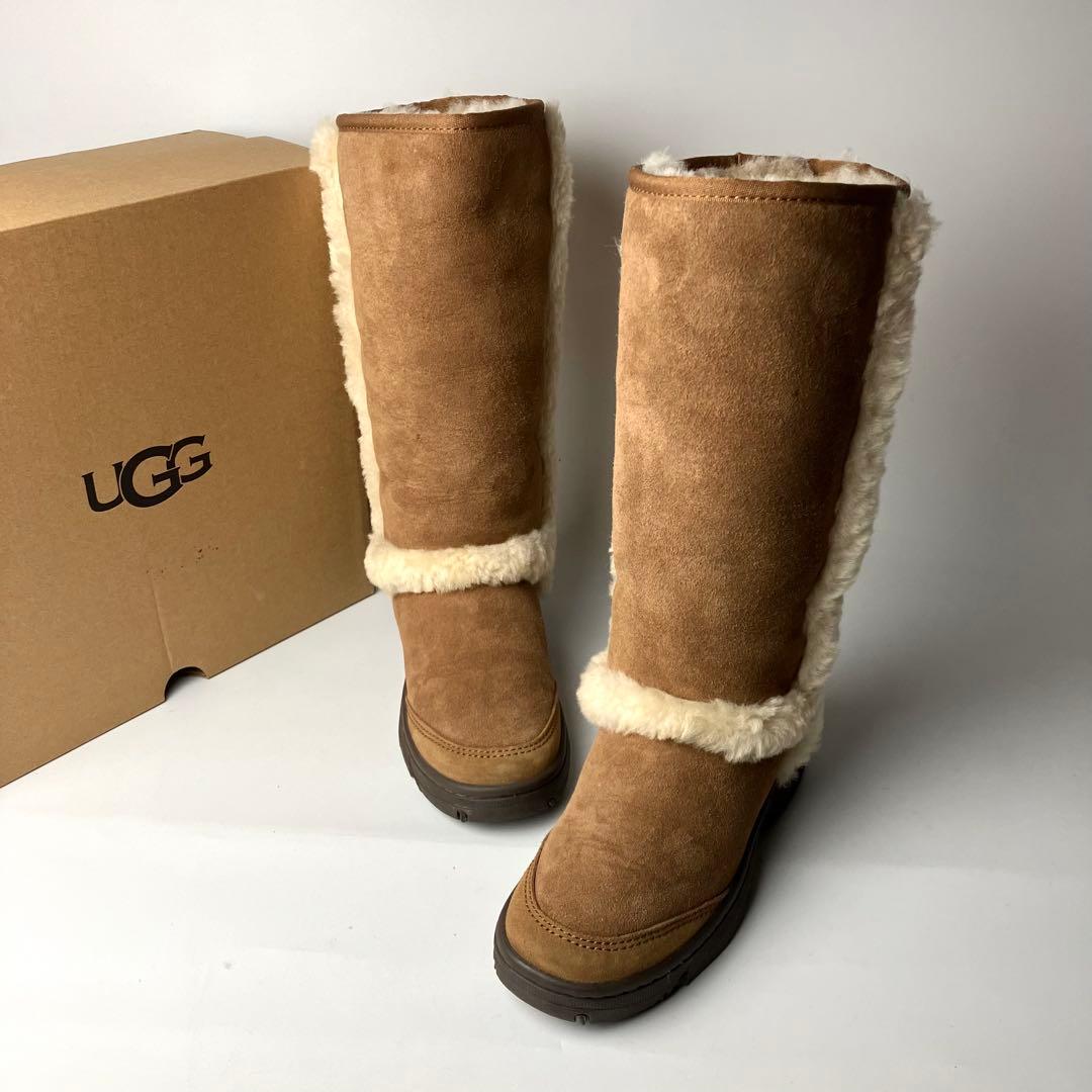 【美品】UGG Sunburst Extra Tall Boot ロングムートン