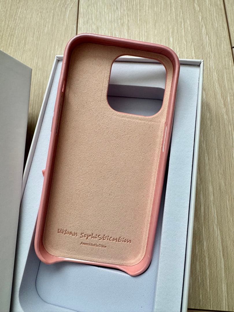 Urban Sophistication ピンク iPhone用ケース