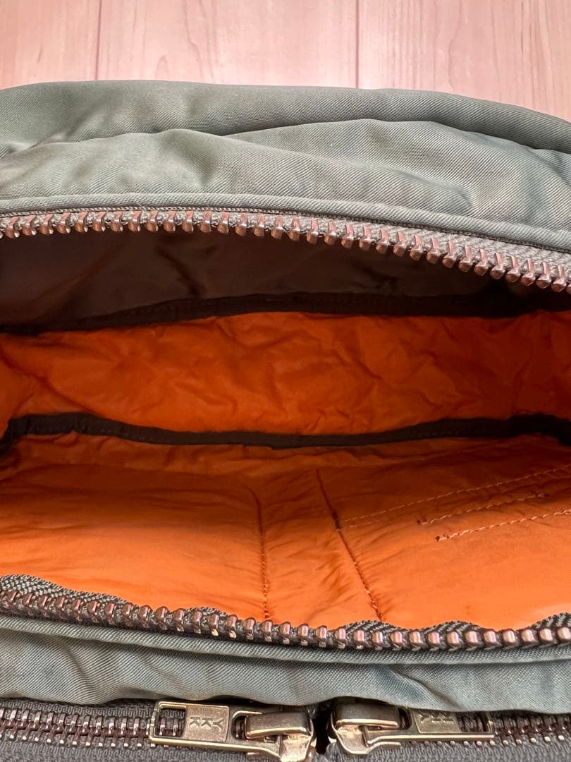 【美品】 PORTER TANKER ショルダーバッグ グリーン