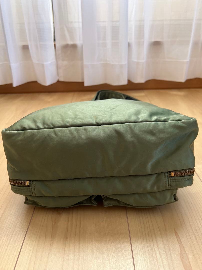 【美品】 PORTER TANKER ショルダーバッグ グリーン