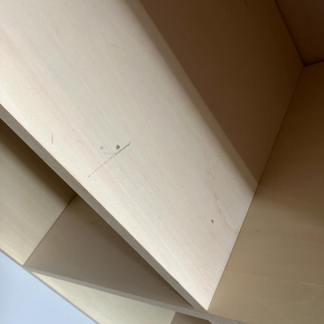 【伊勢原さま専用】マルゲリータ 壁一面の本棚 奥行350mm 縦5コマ×横7コマ