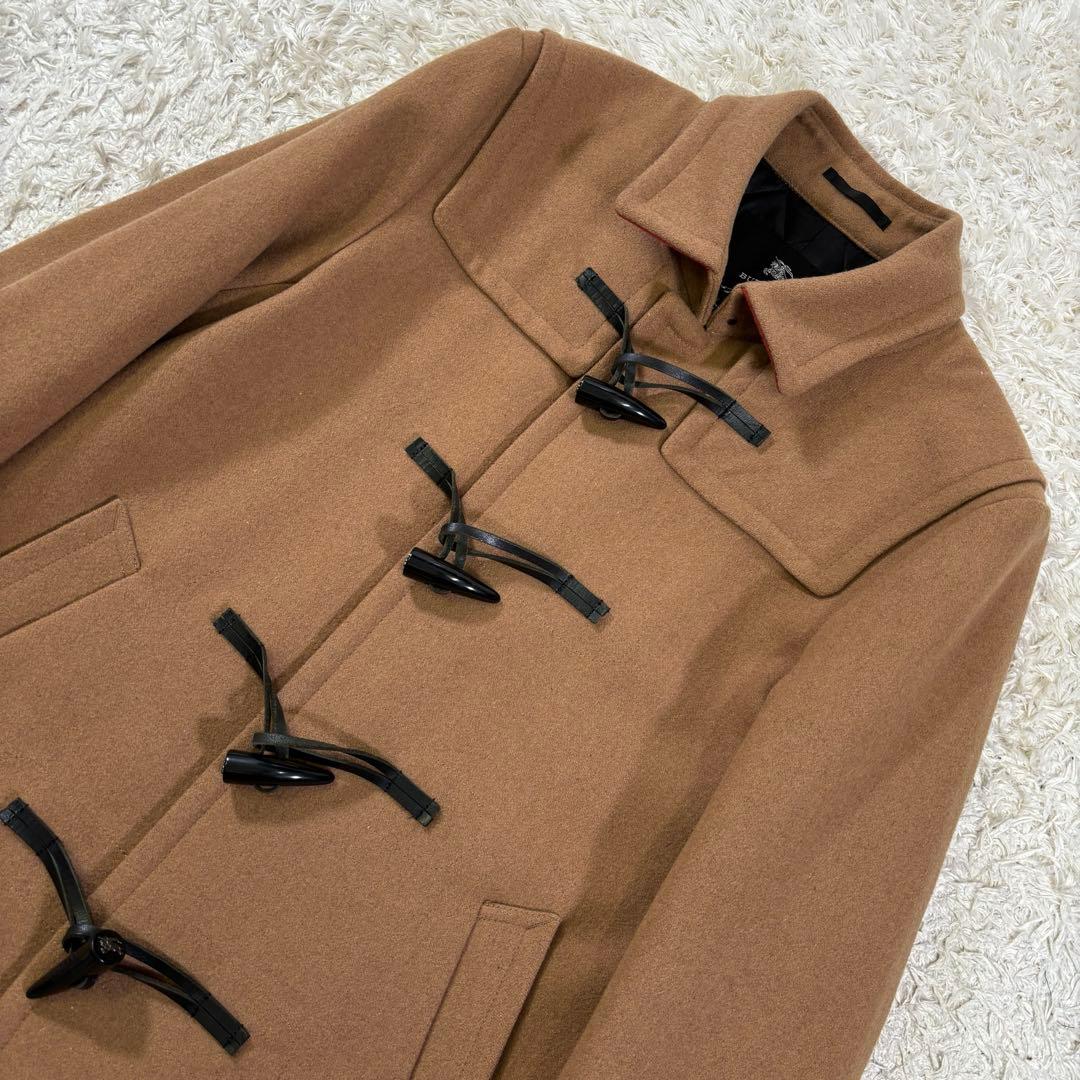 美品　バーバリーブラックレーベル　キルティング　ダッフルコート　L