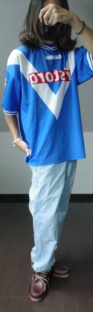 バッジョユニフォームブレシアGARMANセリエAヴィンテージサッカー代表XL