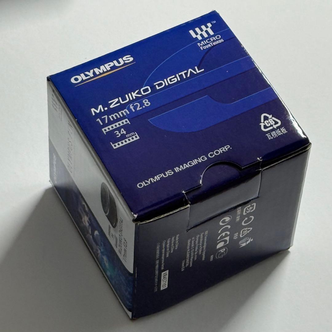 オリンパス M.ZUIKO DIGITAL 17mm f2.8 シルバー