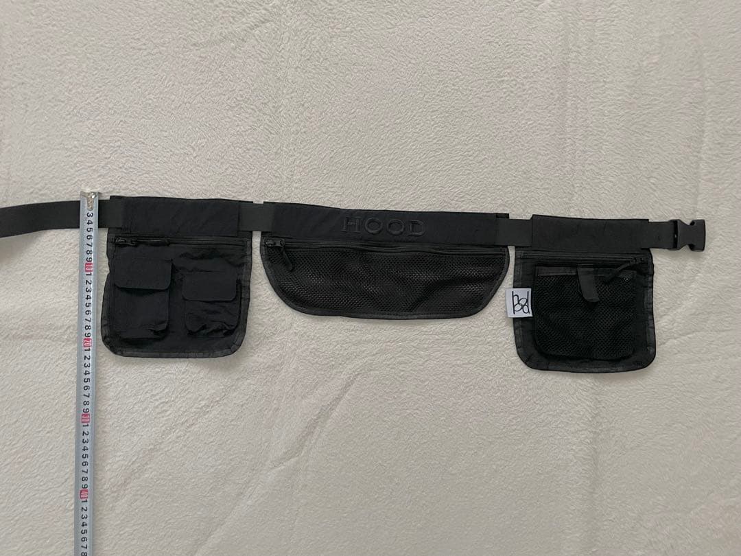 hood モリハルナ　ベルトバッグ　belt bag