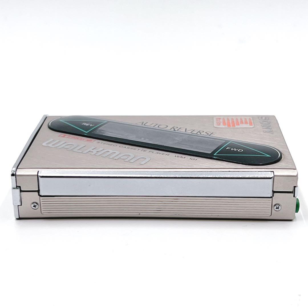 【美品・動作品】 SONY WM-101 カセットウォークマン　音出しOK