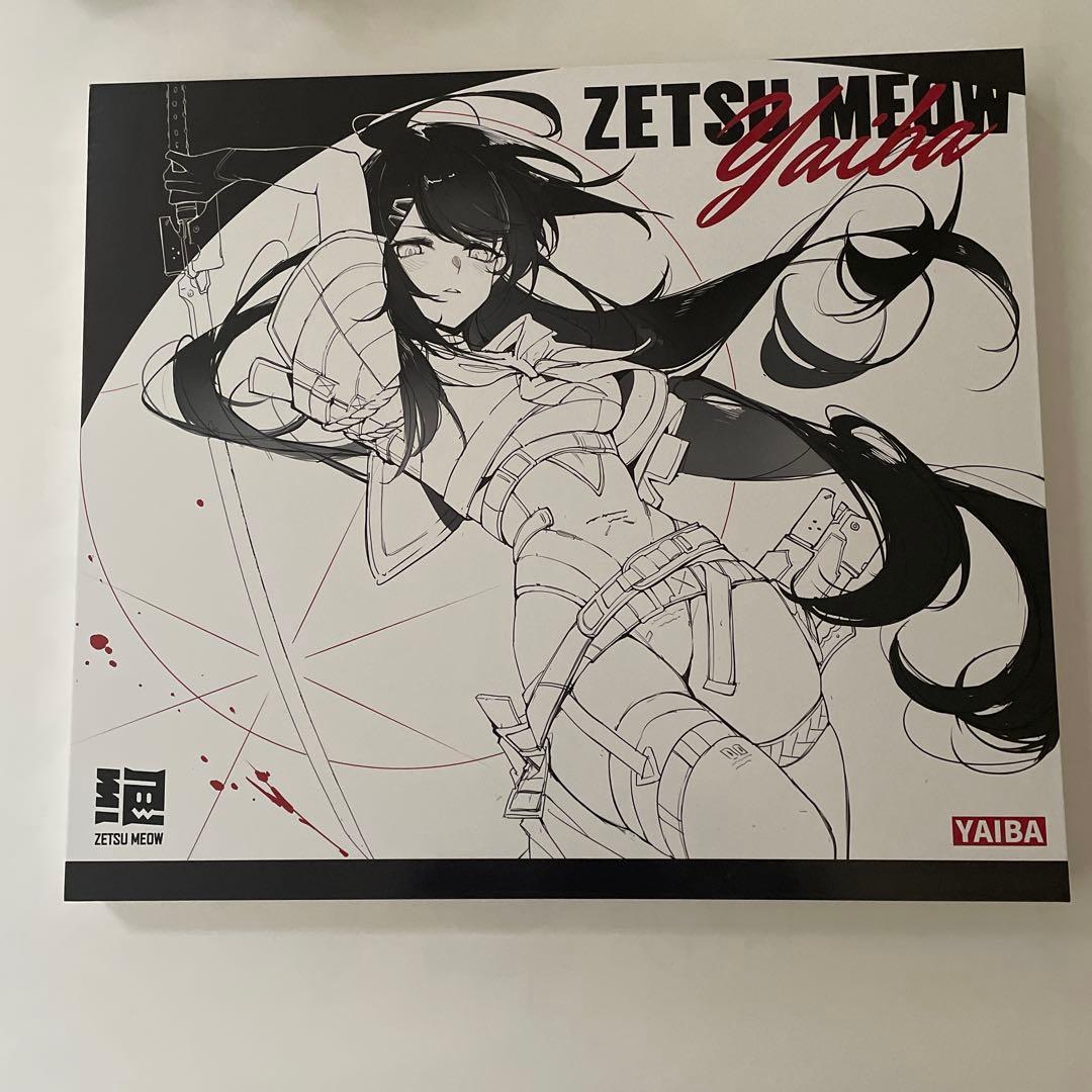 美品　ZETSU MEOW YAIBA ガラスマウスパッド