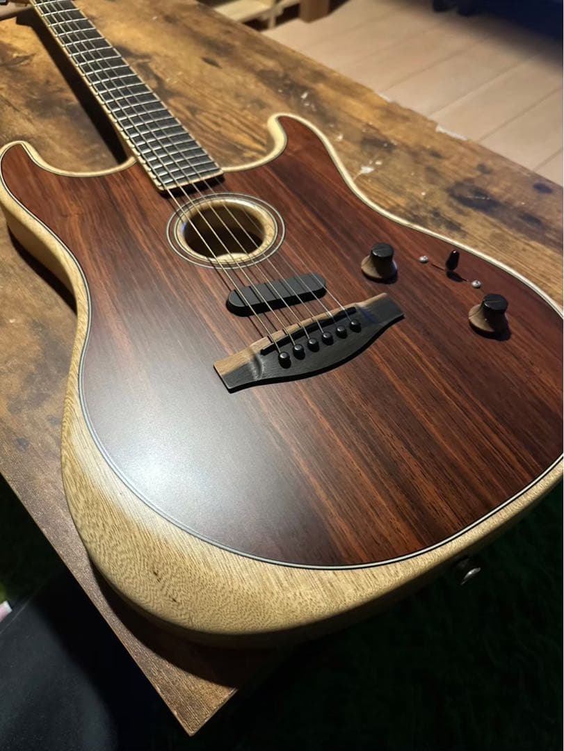 ギター Fender American Acoustasonic Cocobolo