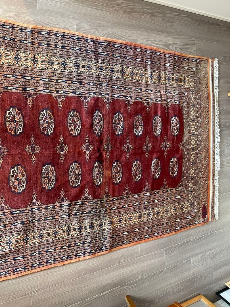 ヴィンテージラグ約200cm x 127cm