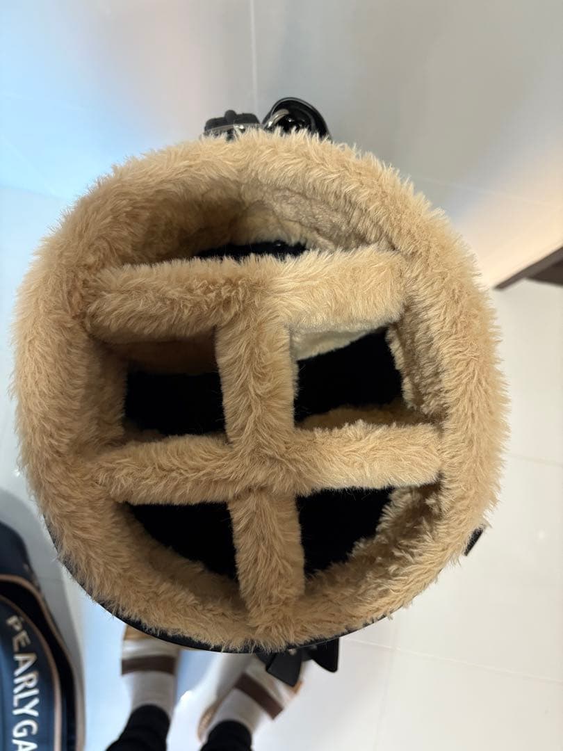 PEARLY GATES ヒョウ柄キャディバッグ