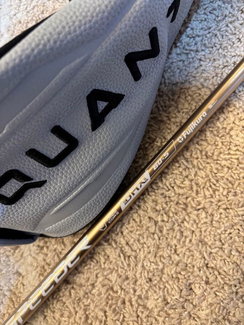 【新古品】QUANTUM ♦︎♦︎♦︎MAX ドライバー9度　ハドラスコーティング済