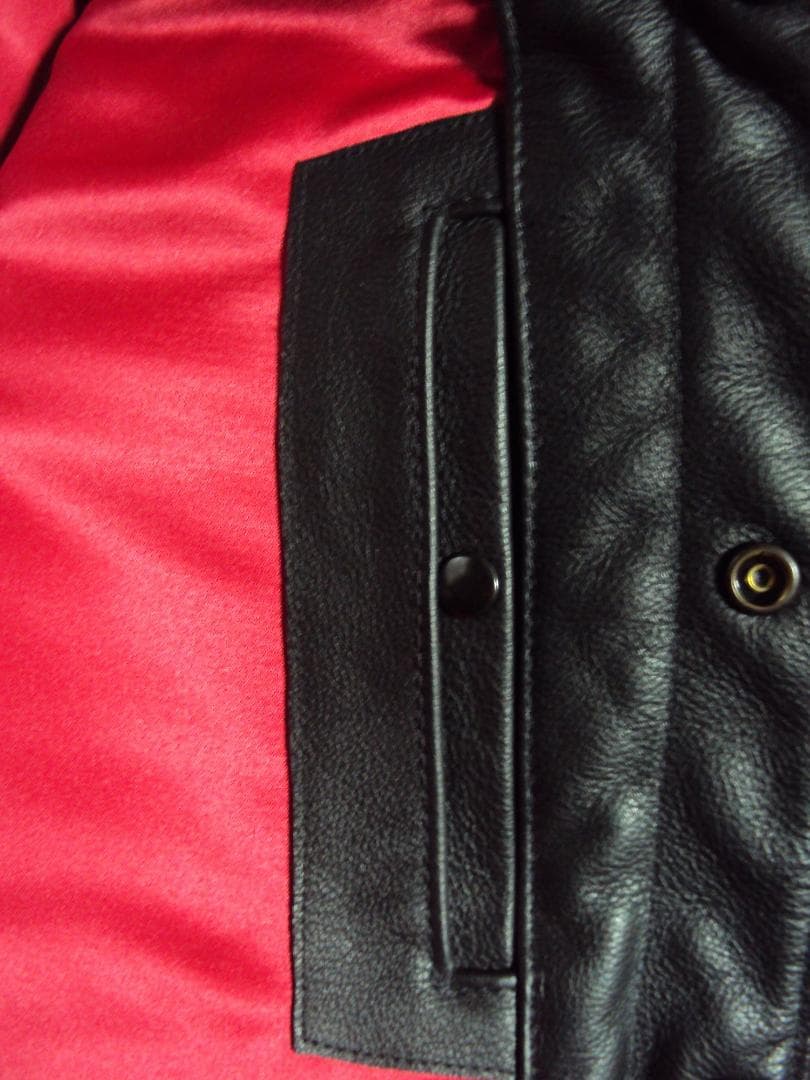 81 SUPPORT レザー クラブ　ベスト S　HA　ヘルズエンジェルズ