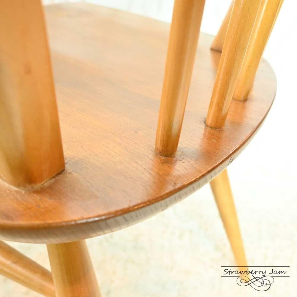 L3705-300-3 英国ヴィンテージ アーコールチェア フープバック ４本