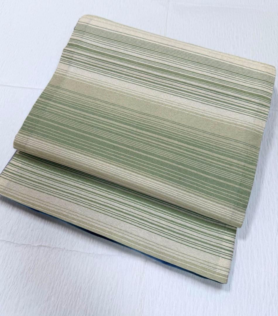 購入者　袋帯　正絹　板締め絞り　リバーシブル