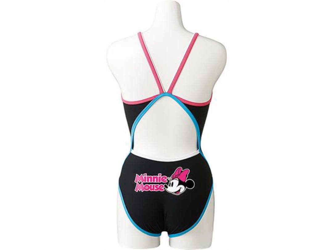 arena ×ディズニー長持ちタフスーツ競泳水着DIS-6353W L BKPT