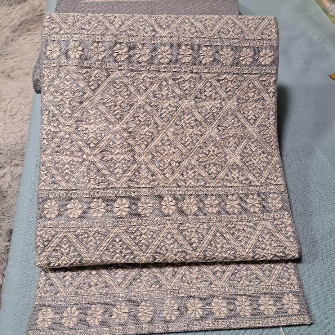 こぎん刺しの帯