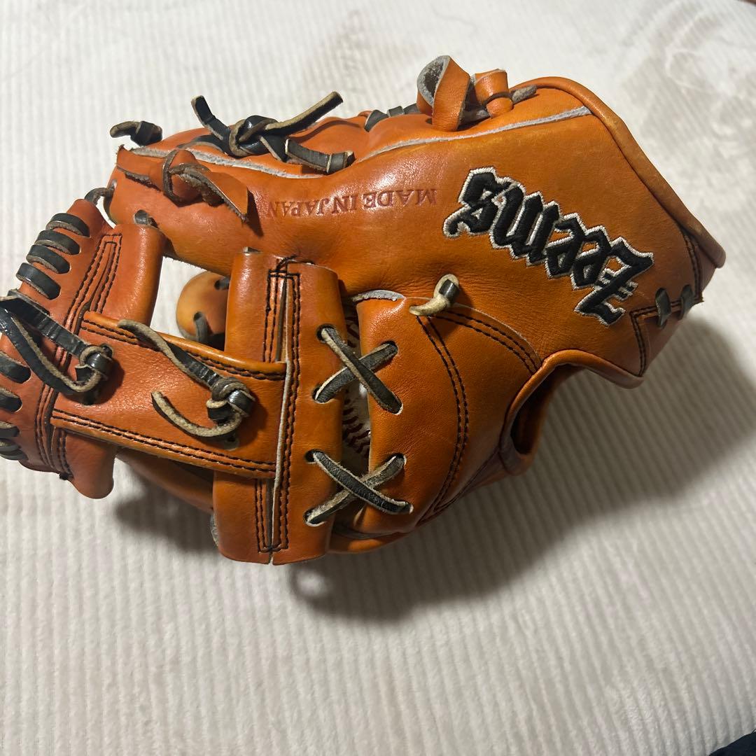 Zeems HIGH LEVEL ORDER 軟式グローブ ブラウン
