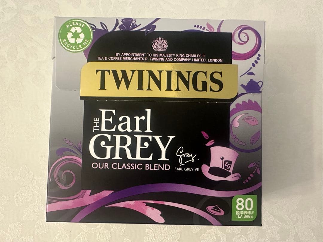 F＆M カウンテスグレー ティーバッグ 、トワイニングのアールグレイとチャイ