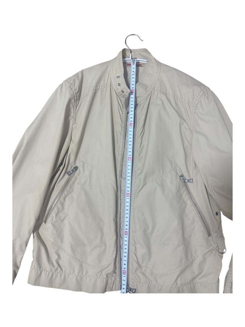 大幅値下げ中！PRADAイタリア製 ナイロンジャケット ベージュ M 美品