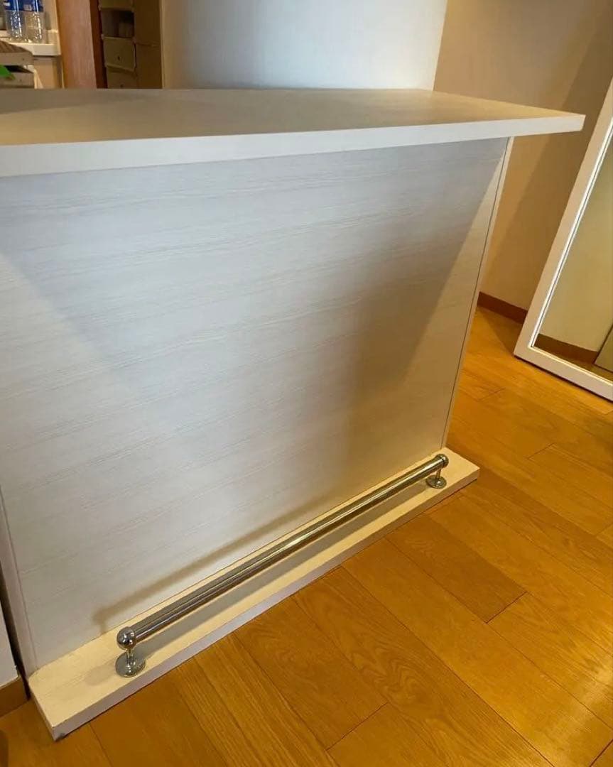 バーカウンター ホワイト (中古)