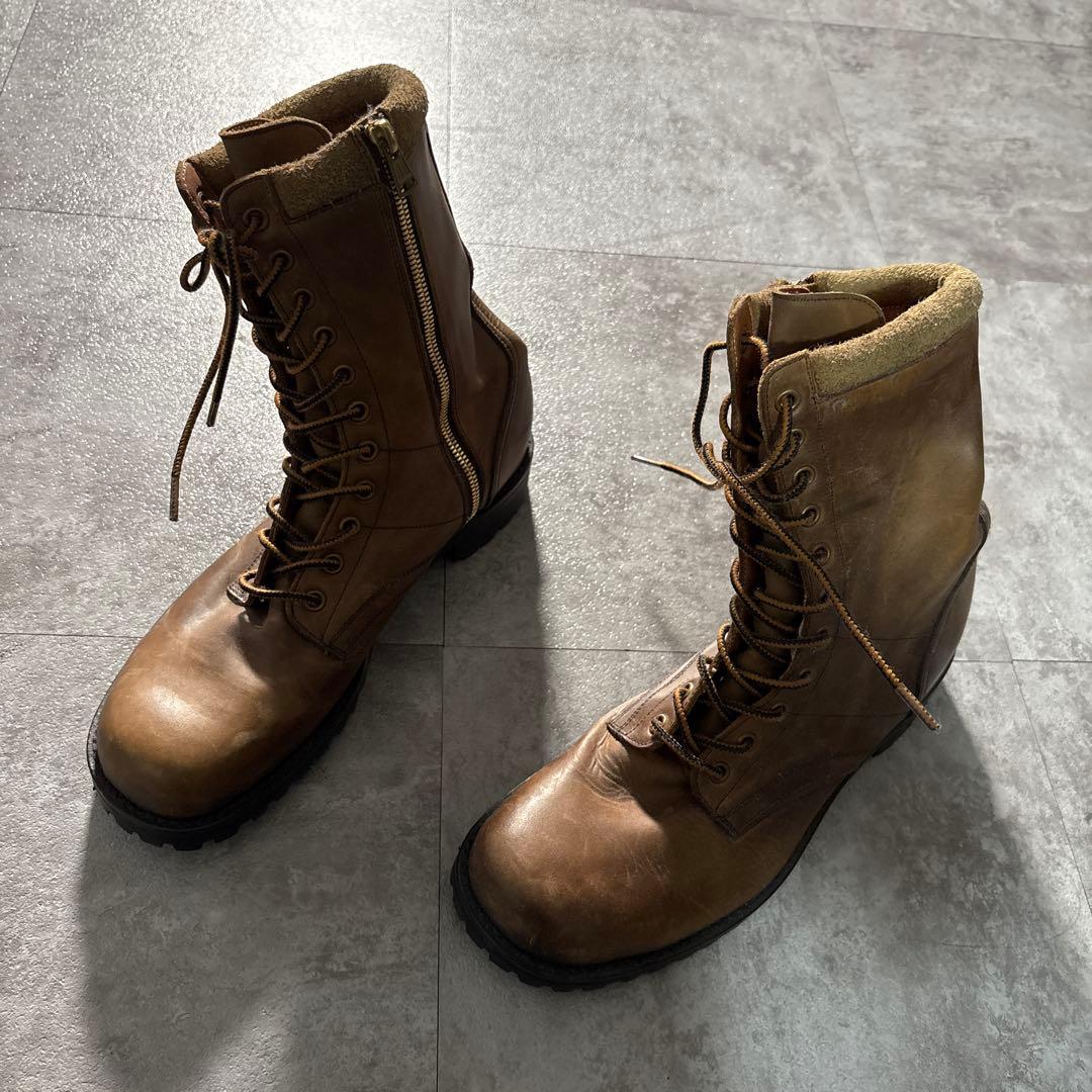 極美品❣️ number nine side zip boots