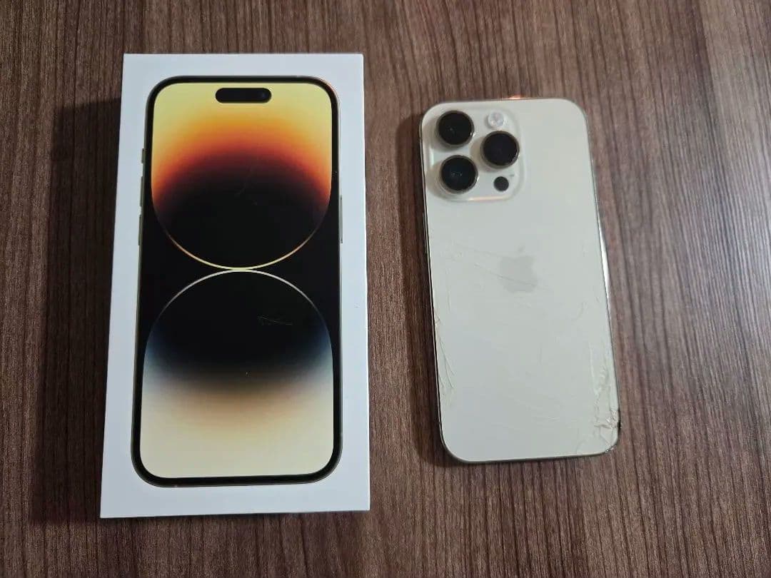 iPhone 14 Pro ゴールド 256GB simフリー