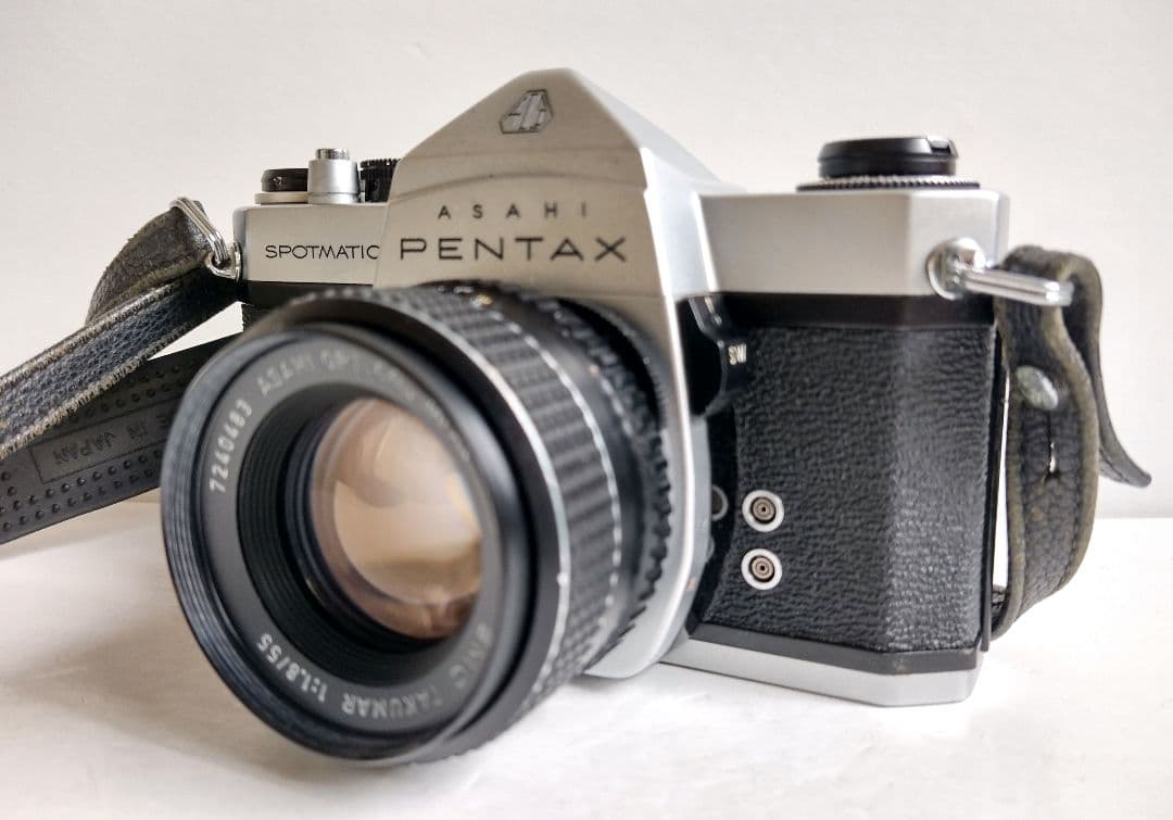 142【匿名配送】 ペンタックス SP 一眼レフ フィルムカメラ 露出計OK