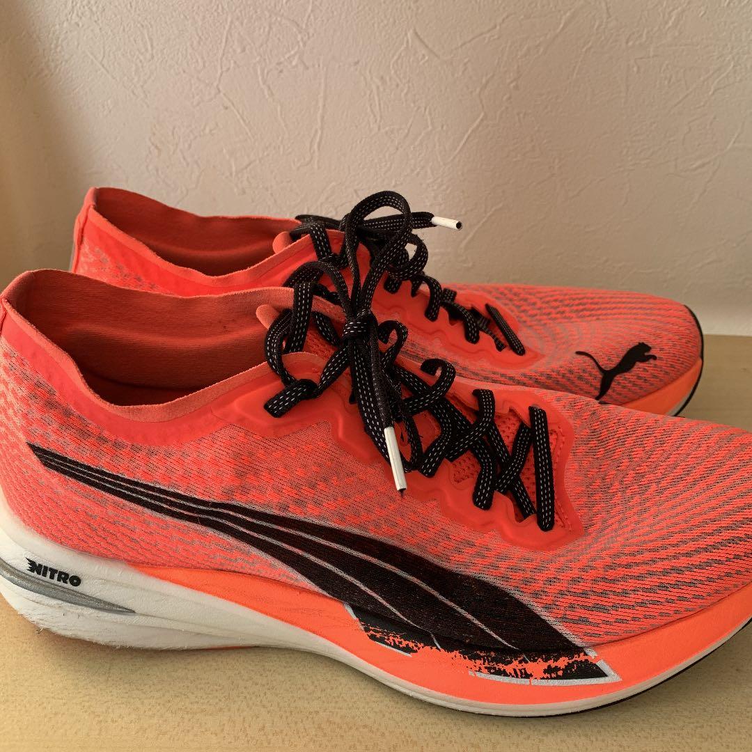 プーマ　ディヴィエイトニトロ　28cm   かかと、側面にキズあり。