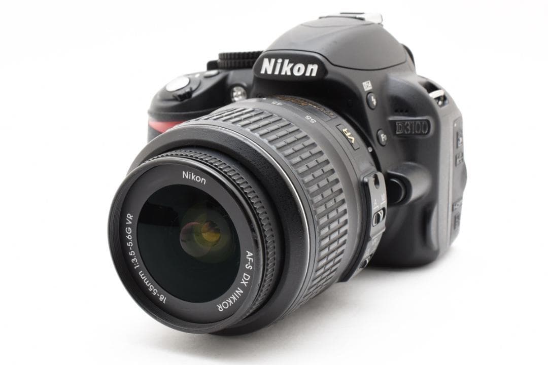 043 Nikon ニコンD3100デジタルカメラ本体レンズバッテリ充電器送料込