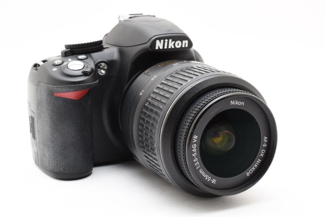 043 Nikon ニコンD3100デジタルカメラ本体レンズバッテリ充電器送料込