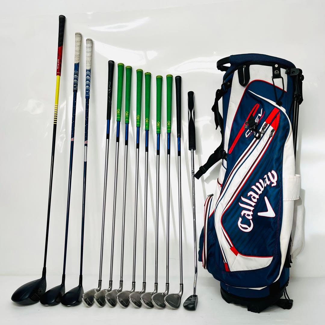 名器　メンズ　キャロウェイ　ゴルフセット　クラブセット　ゴルフ一式　初心者向　R