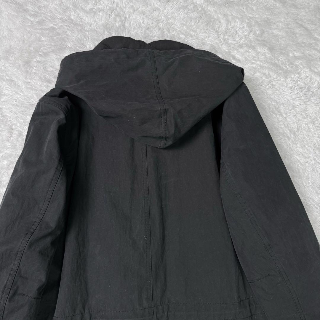 【新品タグ付き】マーガレットハウエル　長袖中綿ライナー付きモッズコート2黒