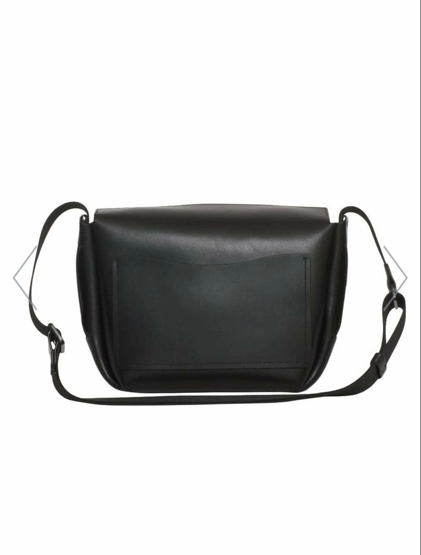 ［カンペール］HECTORショルダーバッグ　CAMPER ブラック　レザー　黒革